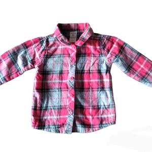 Carhartt Girls Flannel Button Down